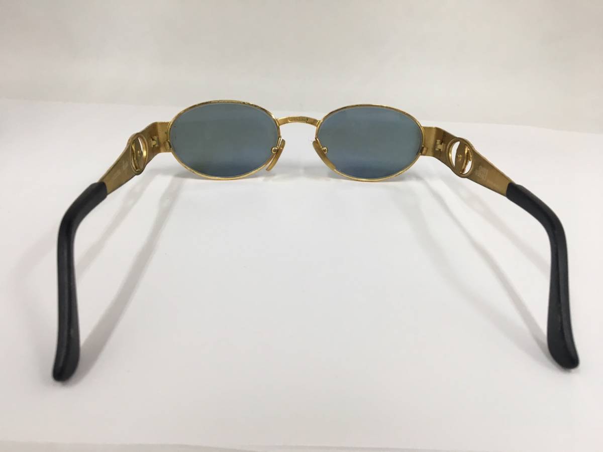 4031 中古 VERSACE ヴェルサーチ サングラス MOD S50 COL 030 ゴールド 