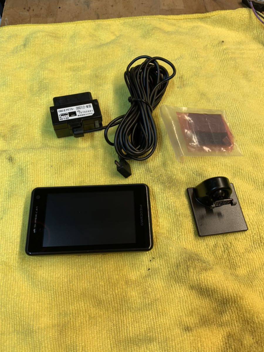ユピテル GWR303sd OBD2 付き 美品 OBD12-MⅢ レーダー探知機 ユピテル