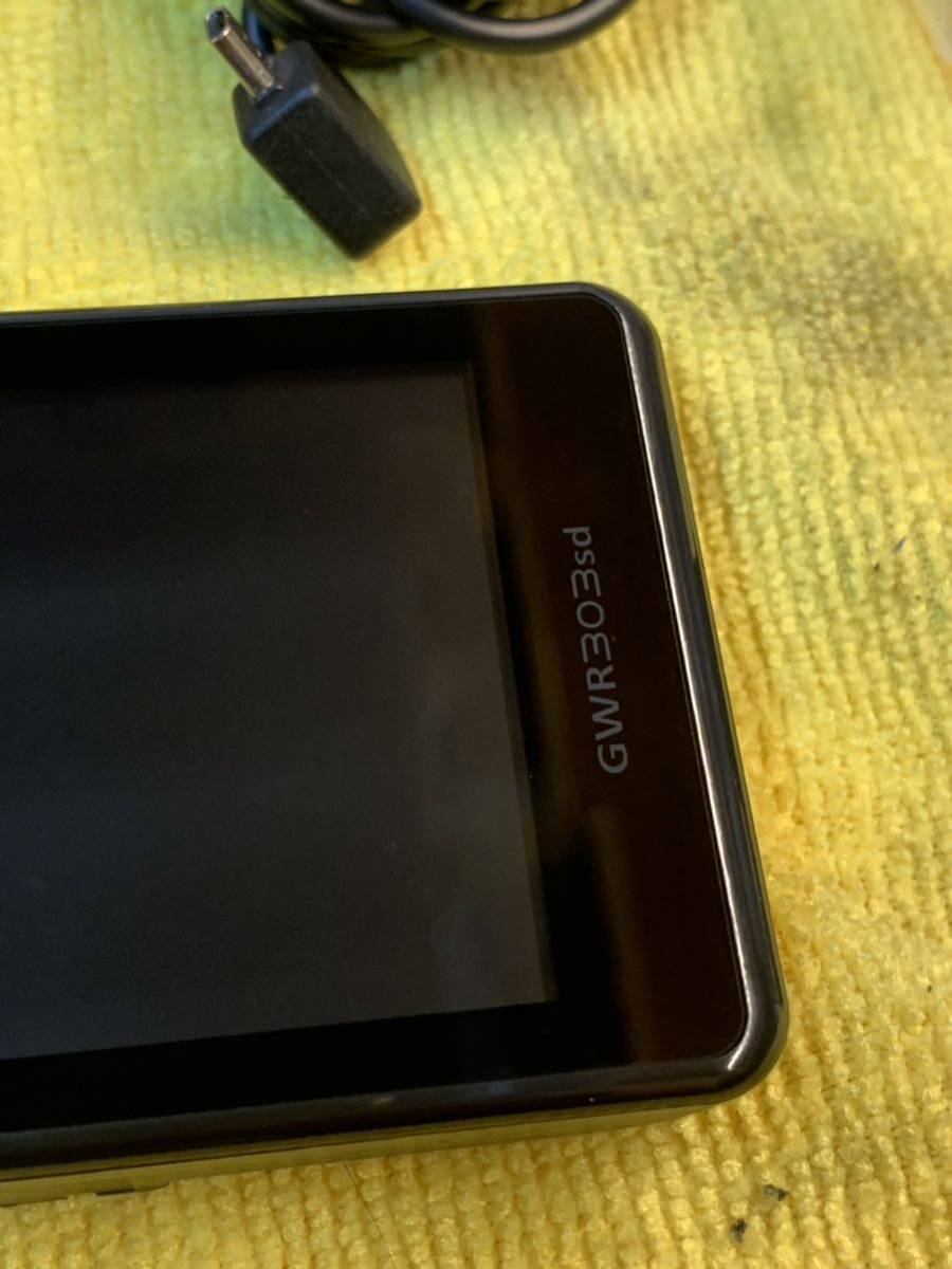 ユピテル GWR303sd OBD2 付き 美品 OBD12-MⅢ レーダー探知機 ユピテル