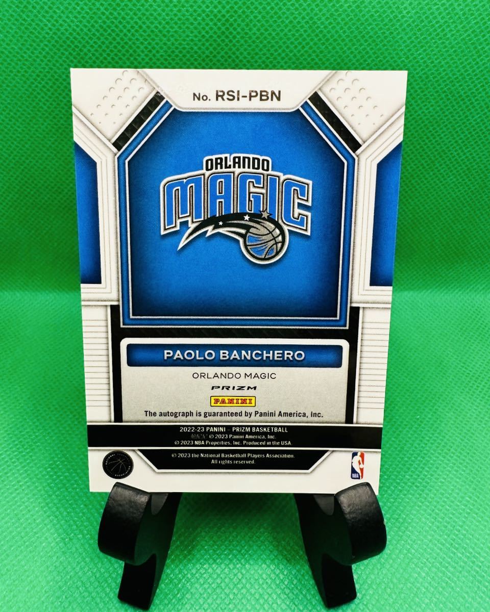 Paolo Banchero Rookie Auto Prizm 22-23 Signatures Silver バンケロ 