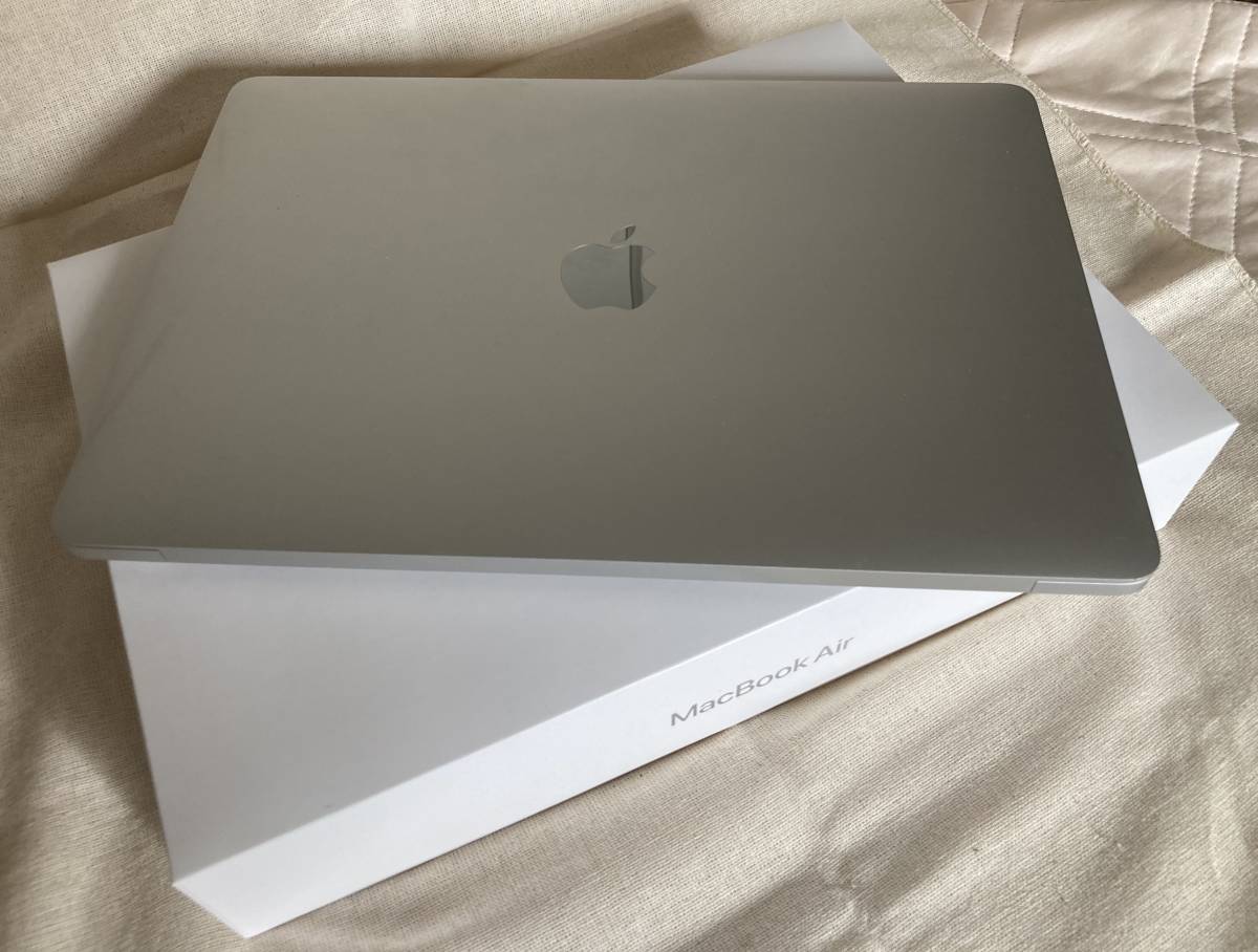 MacBook Air 13インチ 2021年購入 8GB/256GB M1シルバー 充放電回数少 Air