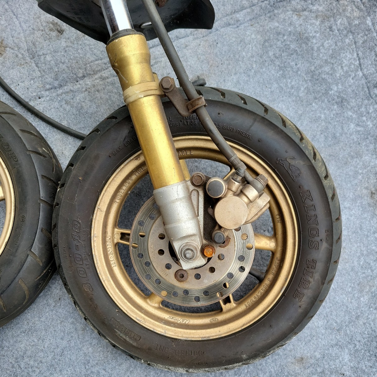 ライブDIO中期 zx 純正 足回り一式 ホンダ ライブディオZX 純正足回り