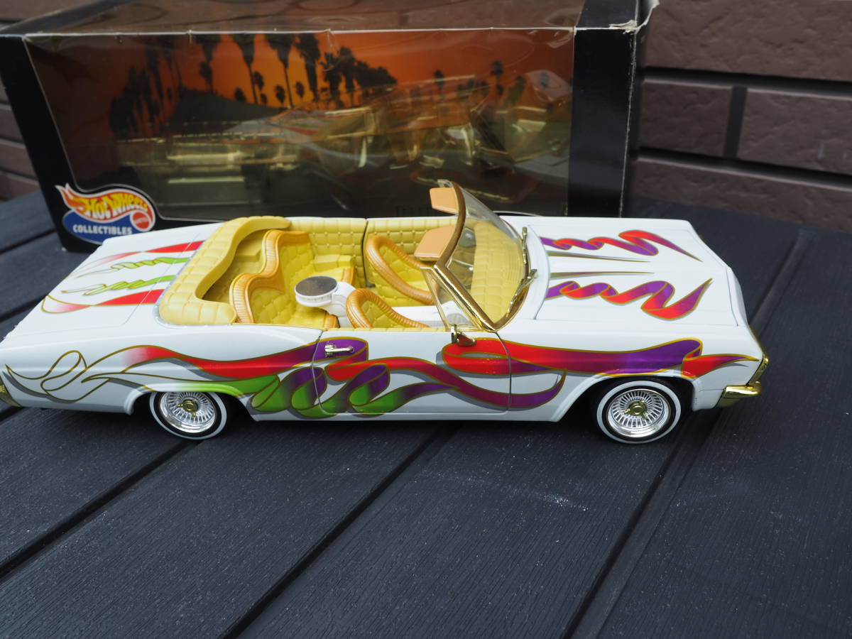 1965 シボレー インパラ コンバーチブル ローライダーマガジン 1/18 