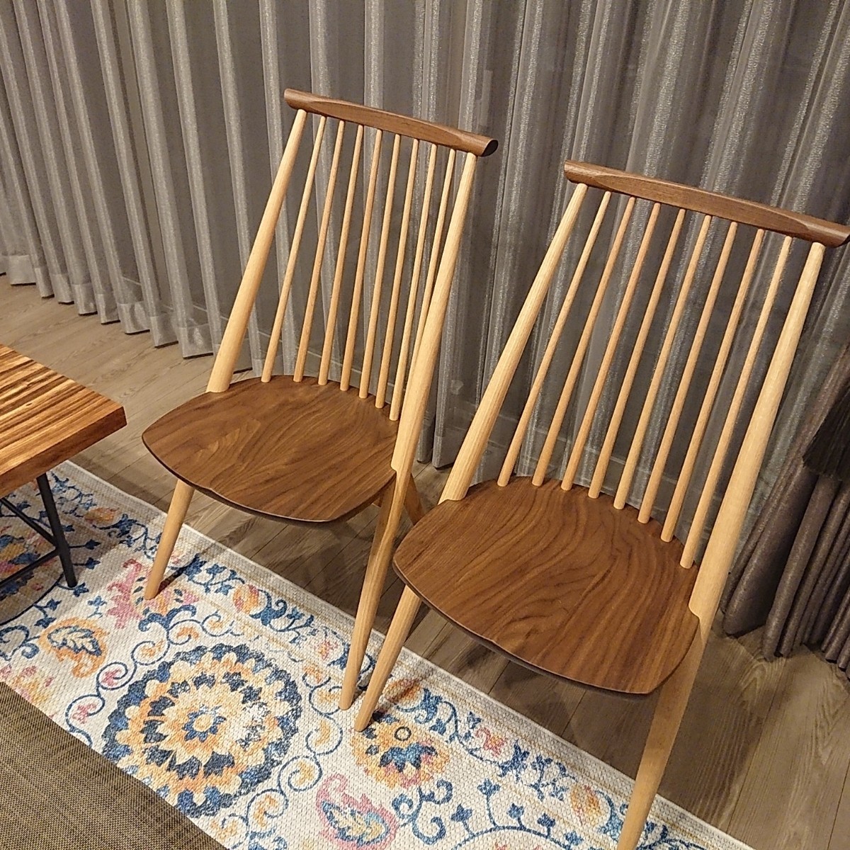 柏木工 ソフィー① ダイニングチェア ハーフアームチェア 飛騨家具