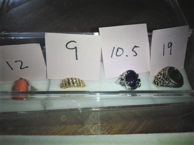 指輪まとめて　サイズ・コンディション色々（13号中心）_3