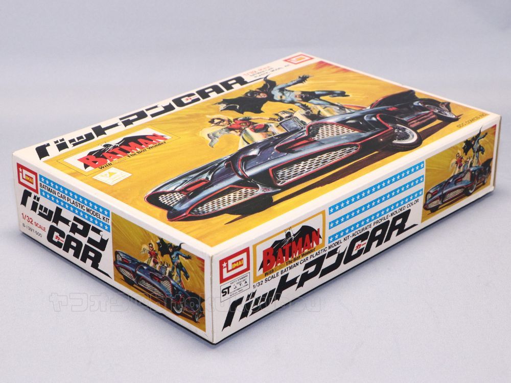 イマイ】1/32 バットマンカー IMAI 今井 BATMAN CAR with ROBIN 未開封 