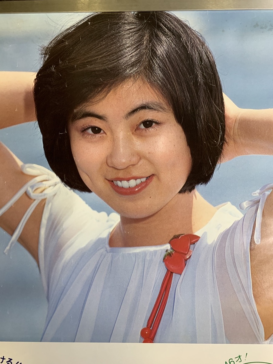 秋川淳子 南南西 レトロポスター テイチクレコードポスター