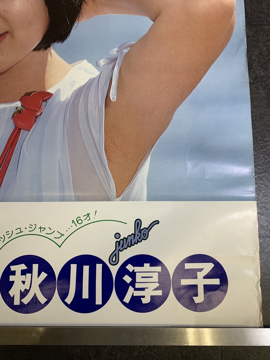 秋川淳子 南南西 レトロポスター テイチクレコードポスター