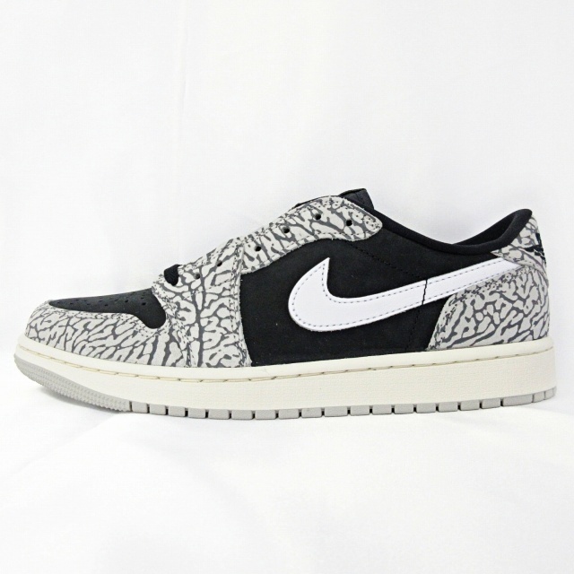 未使用品 ナイキ NIKE Air Jordan 1 Retro Low OG Black Cement CZ0790-001 エアジョーダン1 レトロ ロー OG ブラックセメント 9.5 27.5