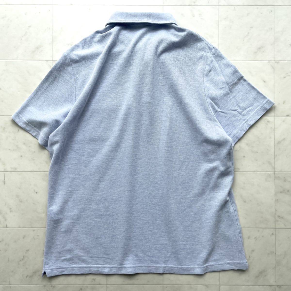 美品】LARDINI ラルディーニ イタリア製 半袖 ポロシャツ 