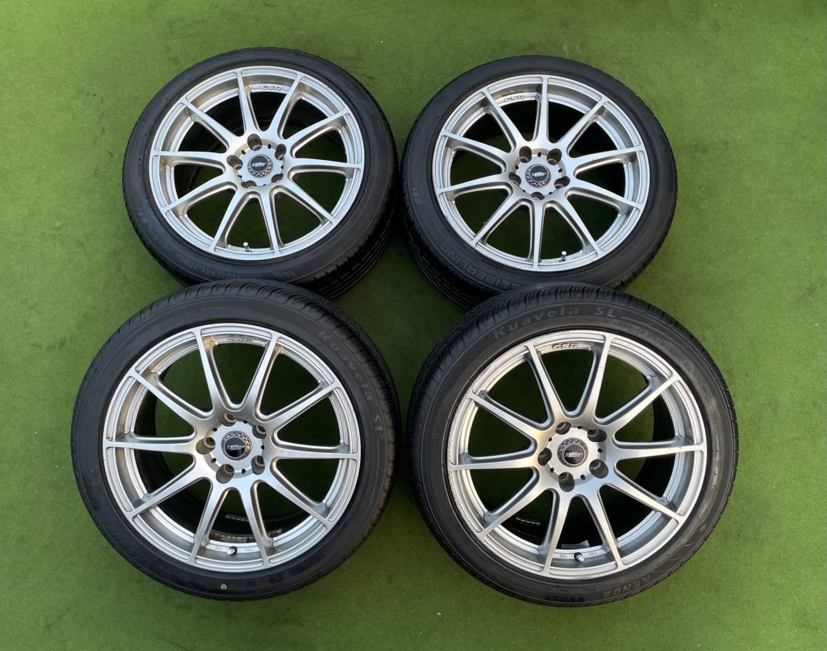 CSR 18インチ シルバー ホイールセット 目白押し