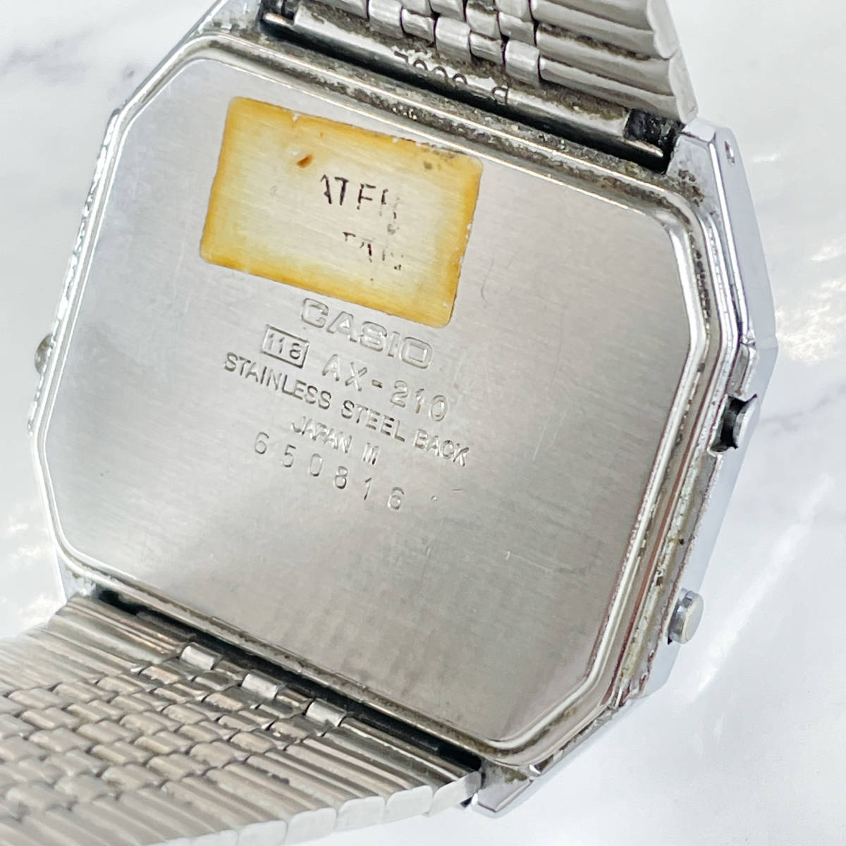 1円スタート 稼働品 CASIO カシオ AX-210 メロディーアラーム アラーム 