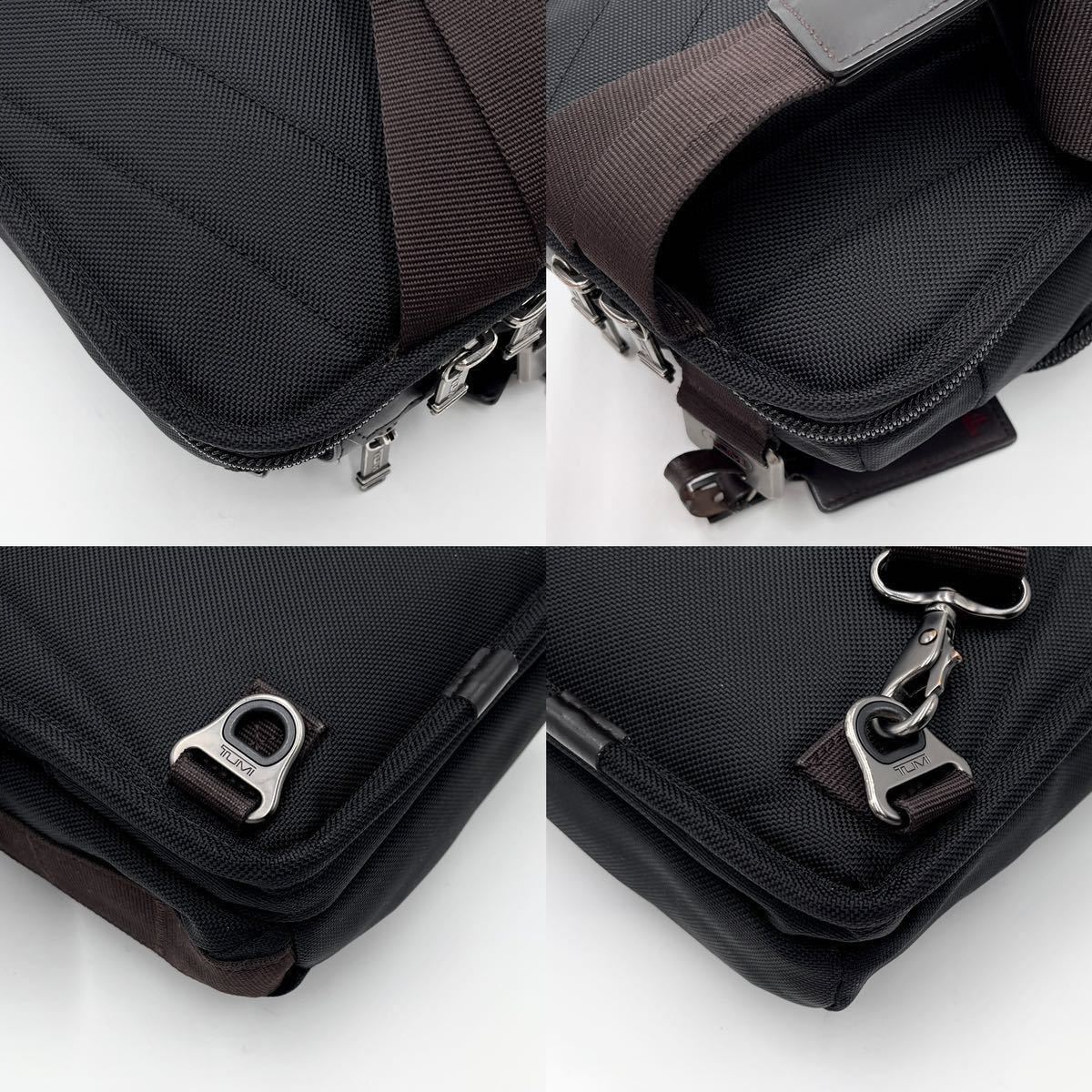 極美品○TUMI トゥミ ボディバッグ ショルダー クロスボディ ウエスト 