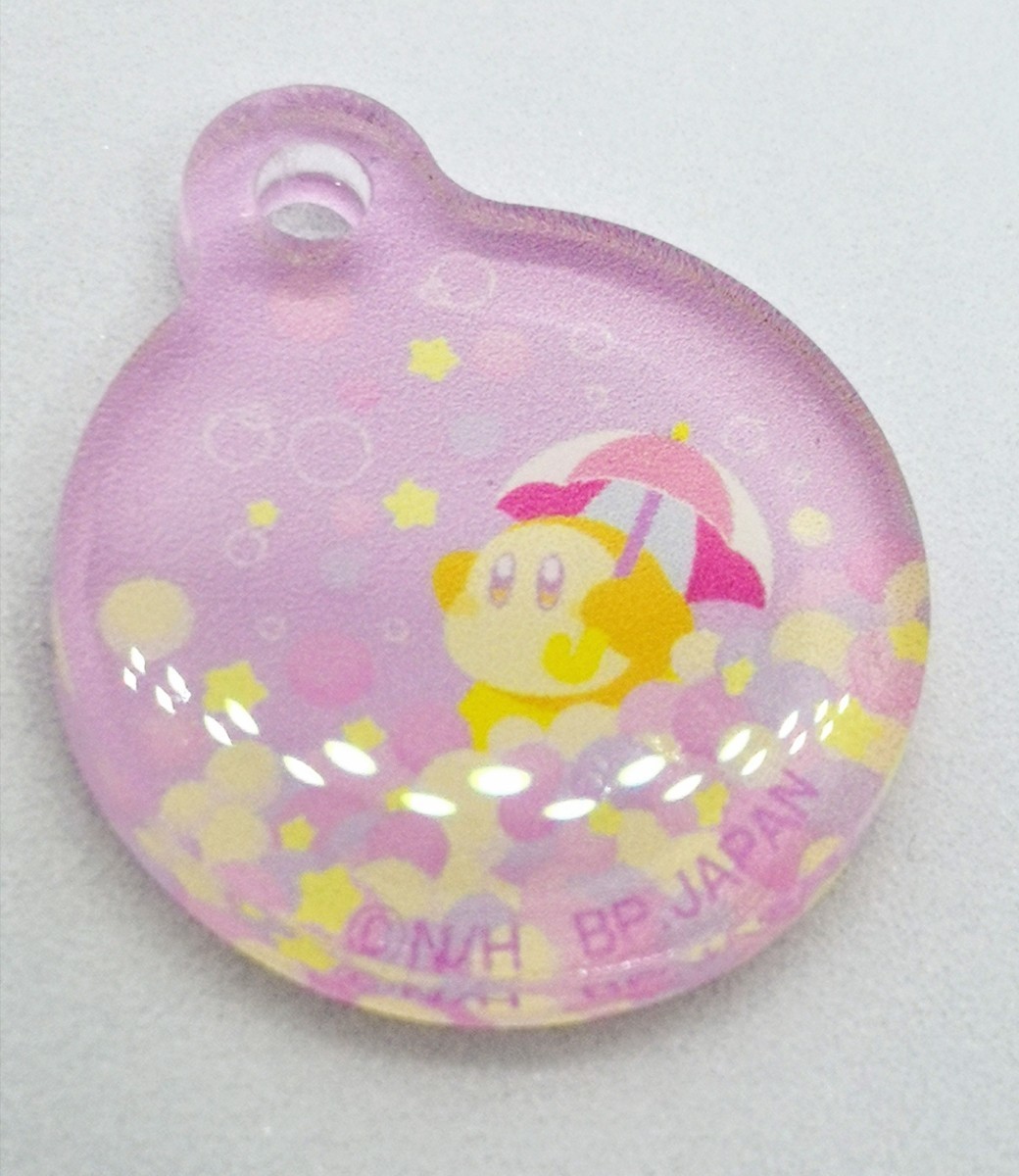 一番カフェ アイス 星のカービィ ディッピンドッツチャーム ワドルディ キーホルダー チャーム パラソル カービィ カービー Kirby 会場限定_2