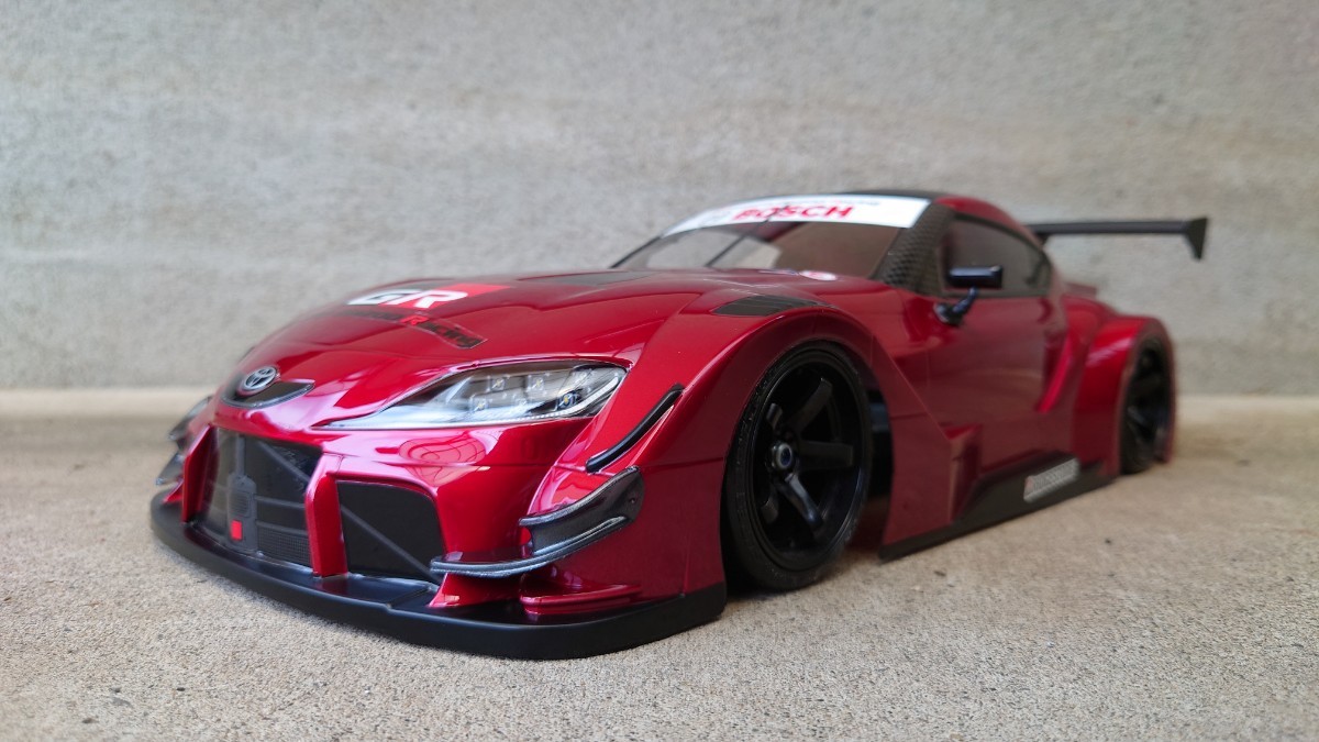 ☆希少☆ 1/10 RCボディ タミヤ au TOM'S GRスープラ GT500 新品未使用