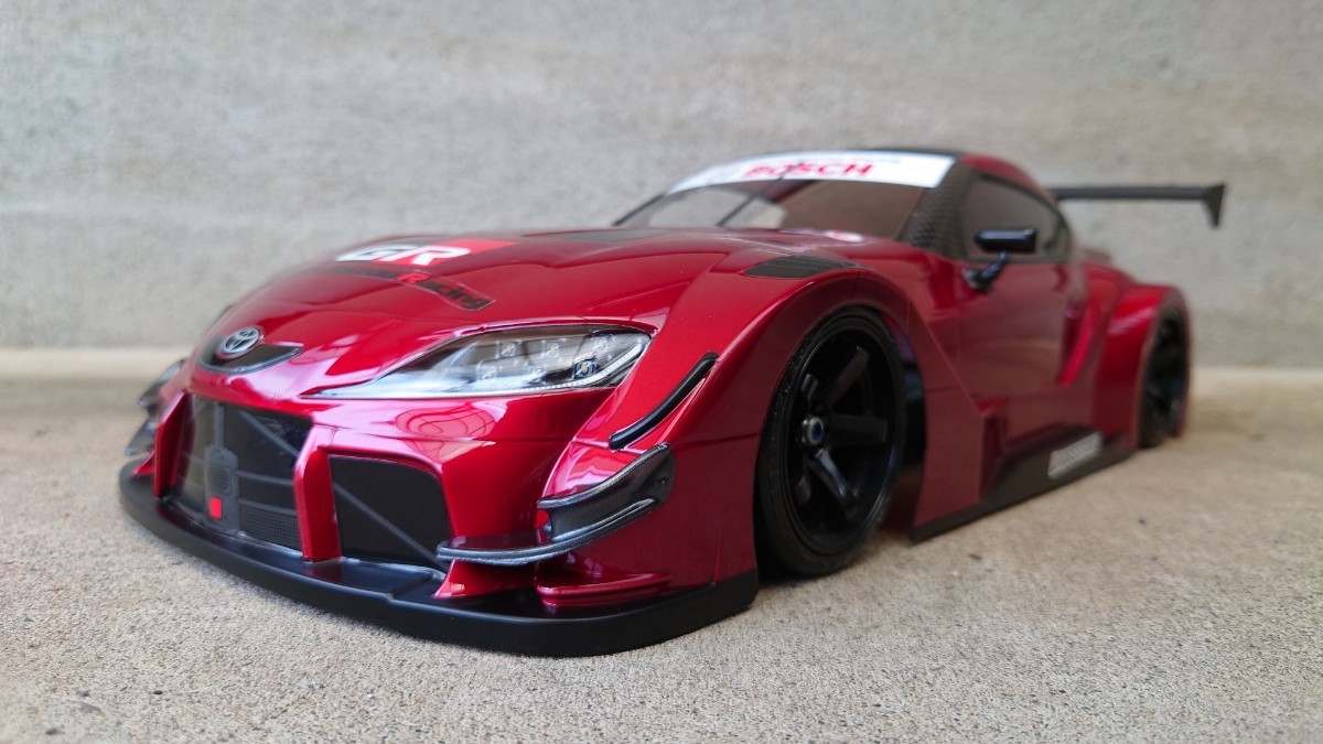 ☆希少☆ 1/10 RCボディ タミヤ au TOM'S GRスープラ GT500 新品未使用