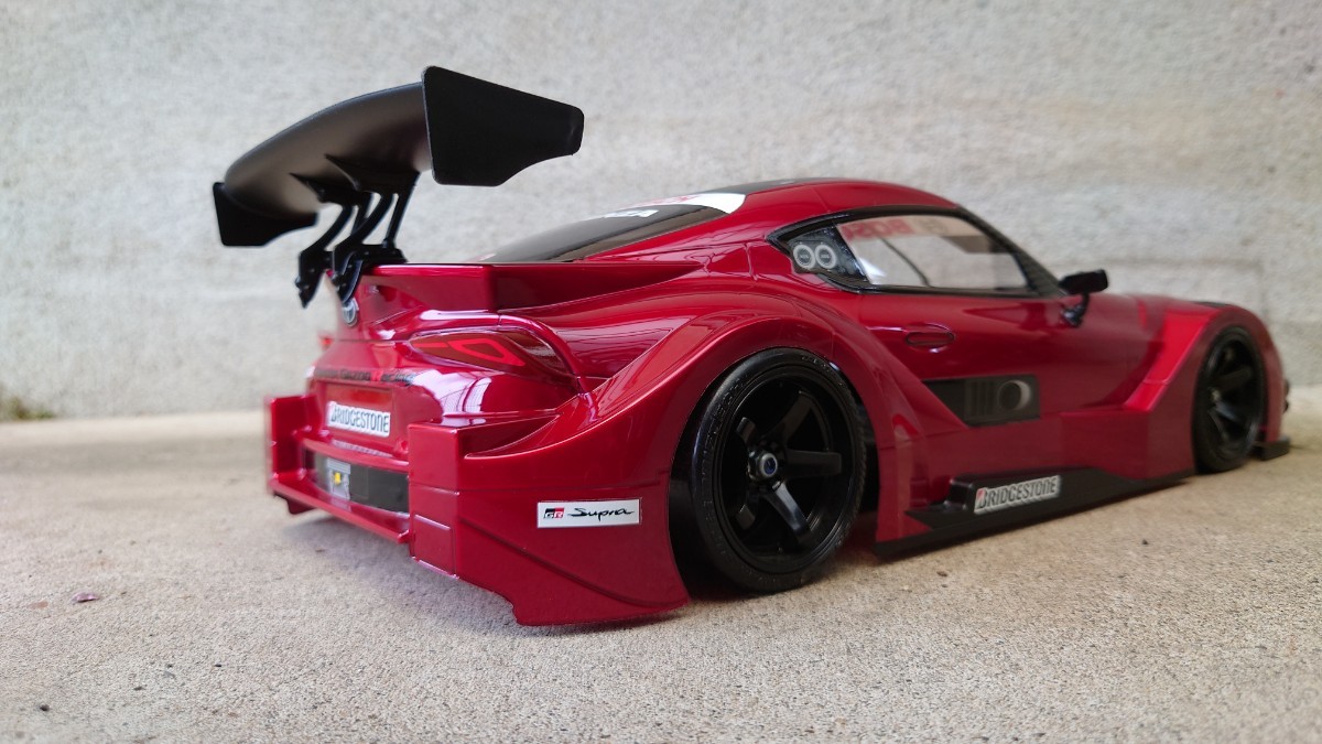 タミヤ 1/10 au TOM'S GRスープラ ボディ ☆希少☆ 1/10 RCボディ タミヤ au TOM'S GRスープラ GT500 新品未使用