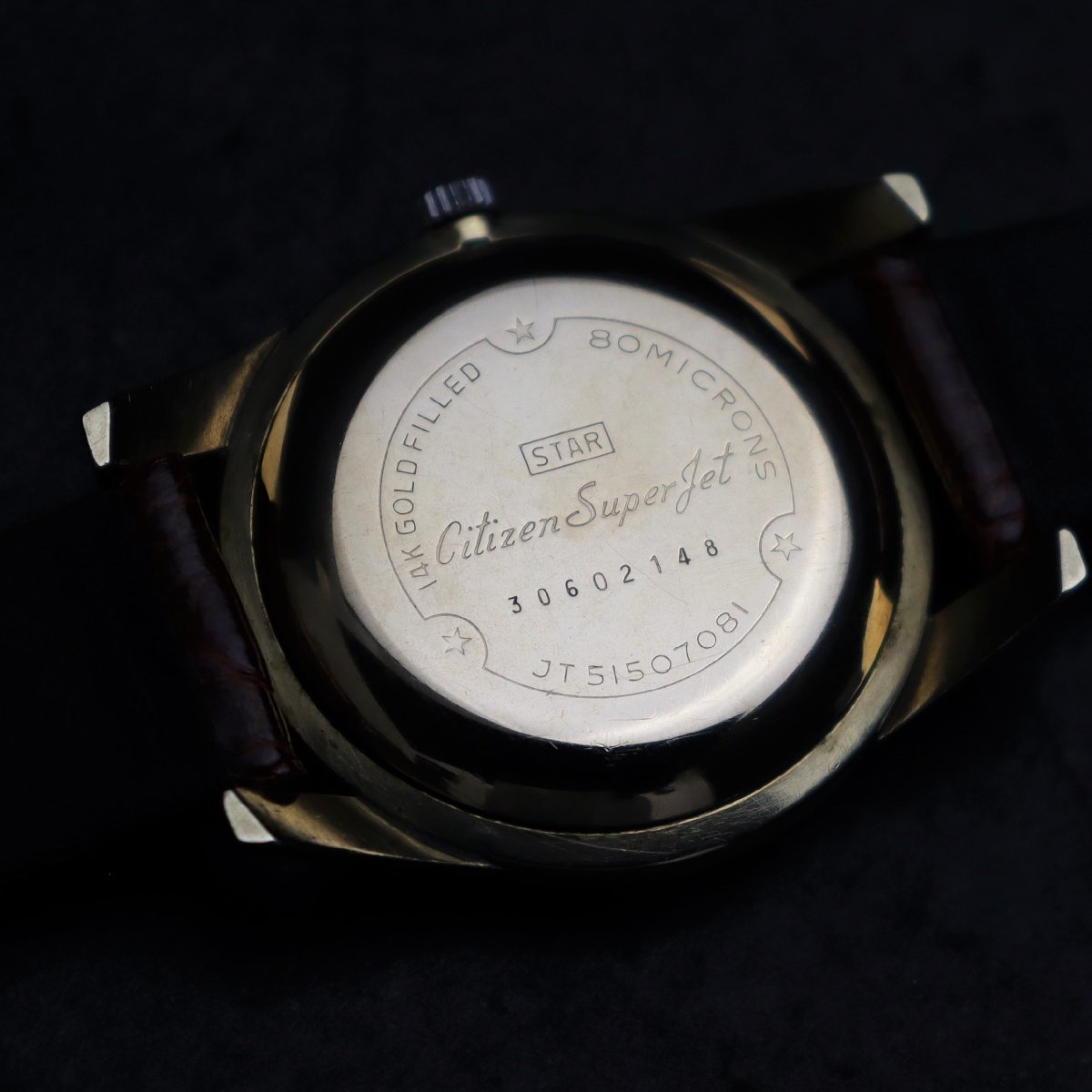 希少 Citizen シチズン スーパージェット JT51507081 自動巻 35石 