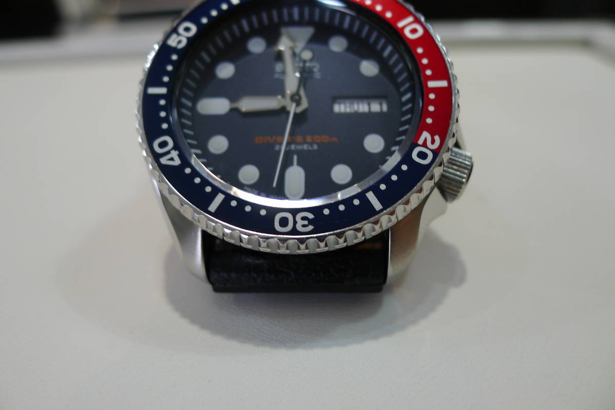 1円スタート 美品 廃盤レア セイコー ネイビーボーイ SKX009J 7S26 