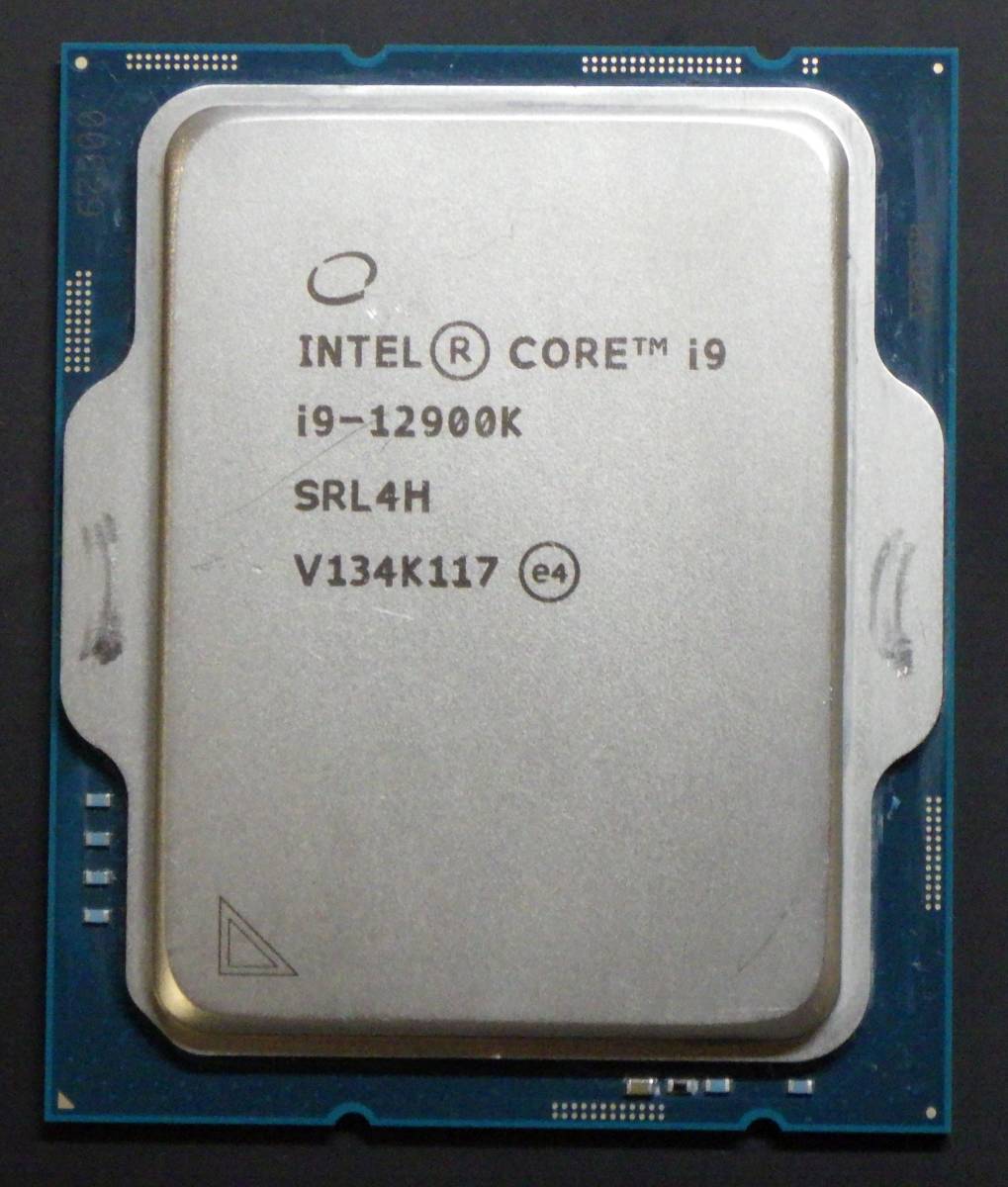 Intel Core i9 12900K (LGA1700、12世代) CPU本体のみ、ジャンク｜インテル