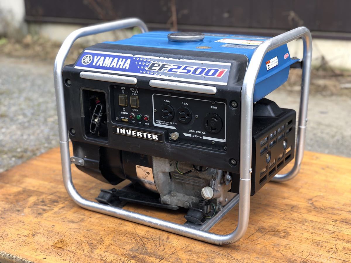 YAMAHA ヤマハ☆インバーター発電機 EF2500i インバーター 軽量ボディ 