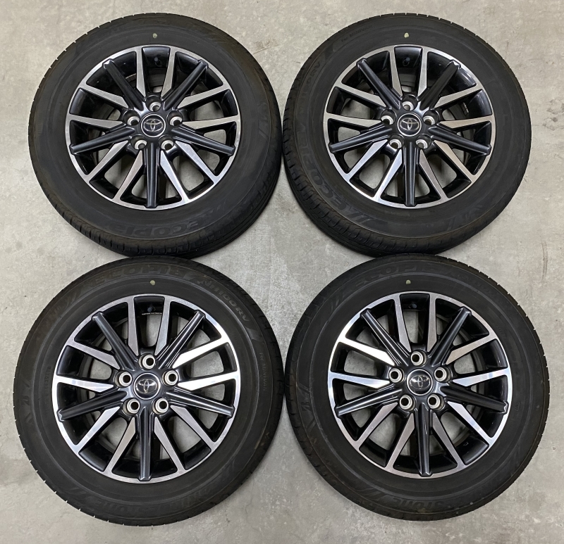 4本 / アルミホイール 傷少 ヴォクシー 純正 16×6J +50 5穴 PCD114.
