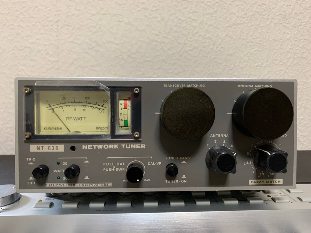 □NT-636□ NT-636 KURANISHI NETWORK TUNER (Used品) 【公式通販】