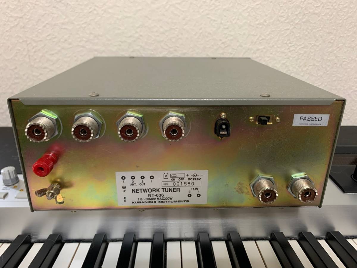 □NT-636□ NT-636 KURANISHI NETWORK TUNER (Used品) 【公式通販】