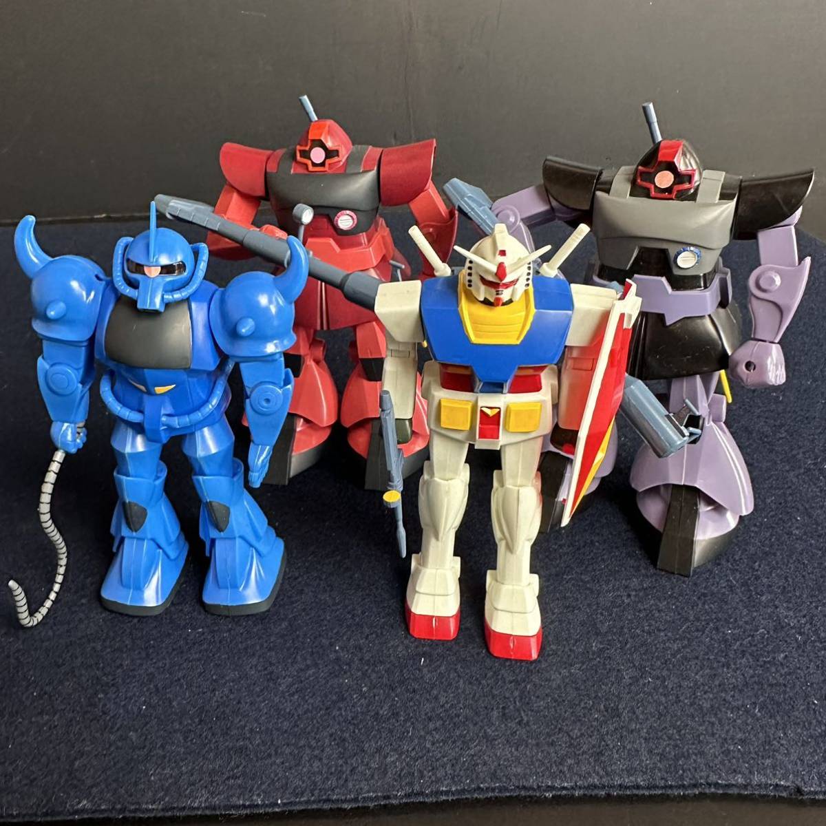 AY026] 1/144 ガンダム シャア専用ドム グフ ドム 旧キット 4点まとめ 