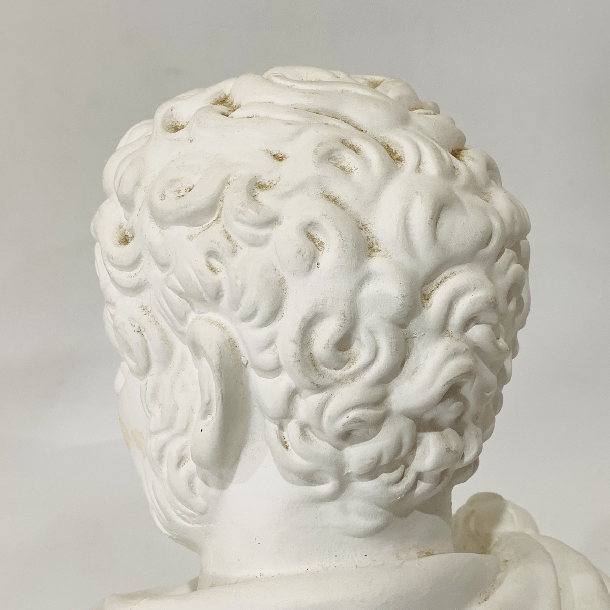 直接引渡限定 石膏像 メディチ 胸像 美術 デッサン用 インテリア 高さ64cm