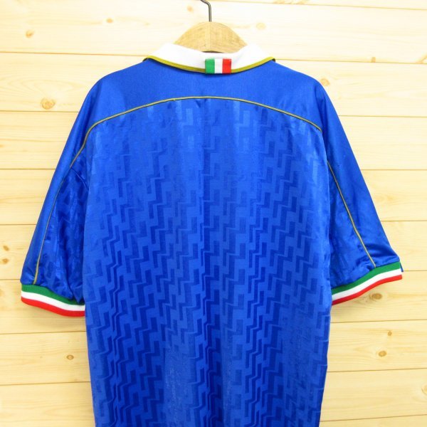 1995年 90s NIKE サッカー イタリア代表 ゲームシャツ 希少　10番 1995年 90s NIKE サッカー イタリア代表 ゲームシャツ 希少 10番