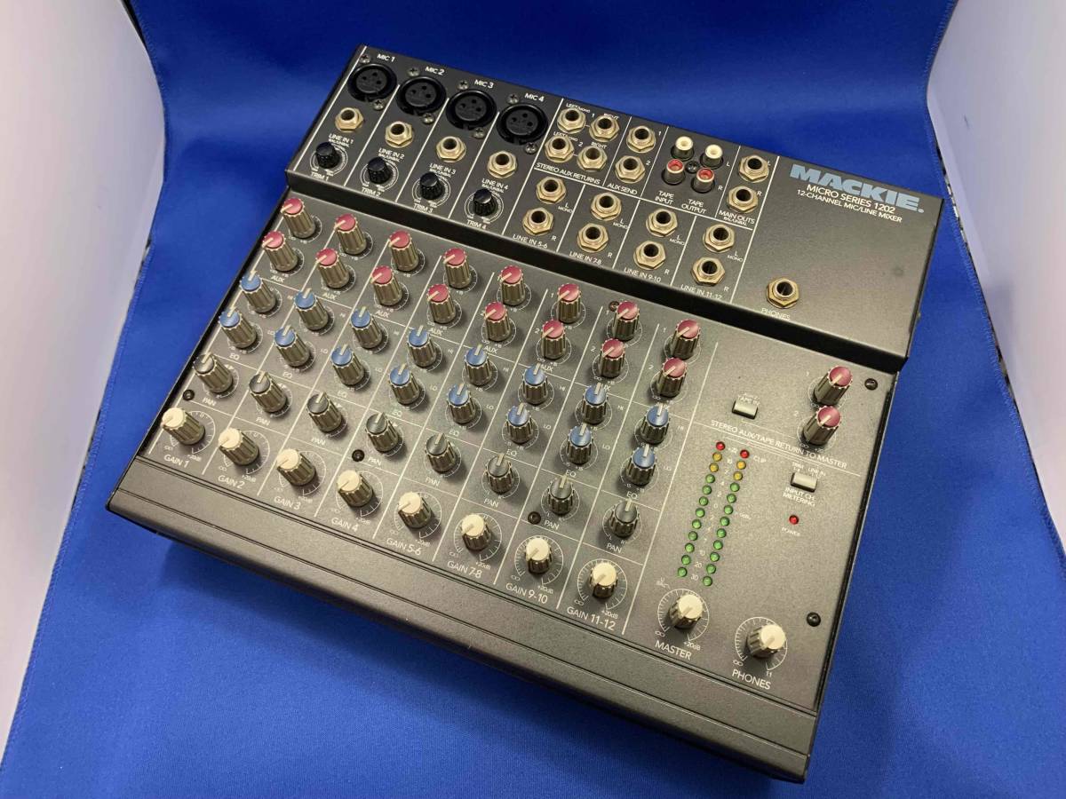 MACKIE 12チャンネルミキサー 「MACKIE MICROSERIES 1202」 MACKIE 12