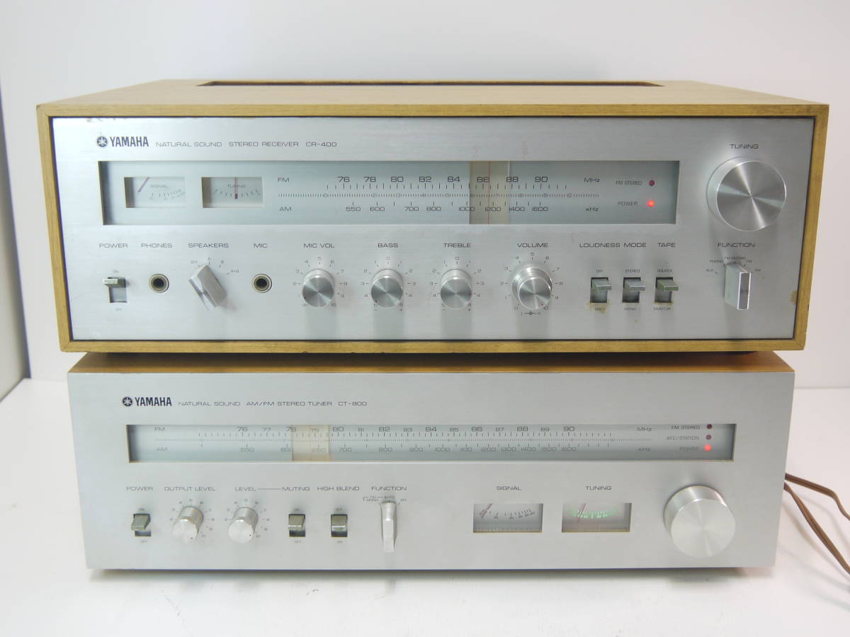 484 YAMAHA NS SERIES CT-800/CR-400 AM/FMチューナー/ステレオ