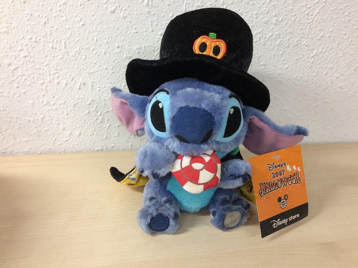 ディズニー ストア スティッチ ぬいぐるみ 2点 ハロウィン タグ付き 黒