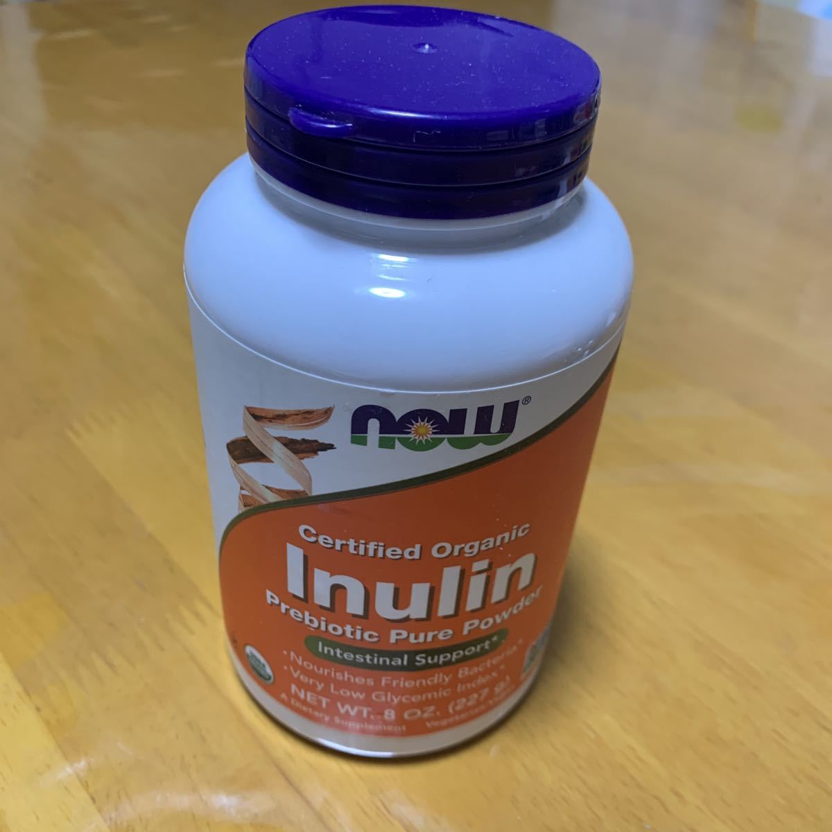 NOW Foods オーガニックイヌリン@プレバイオティクス_1