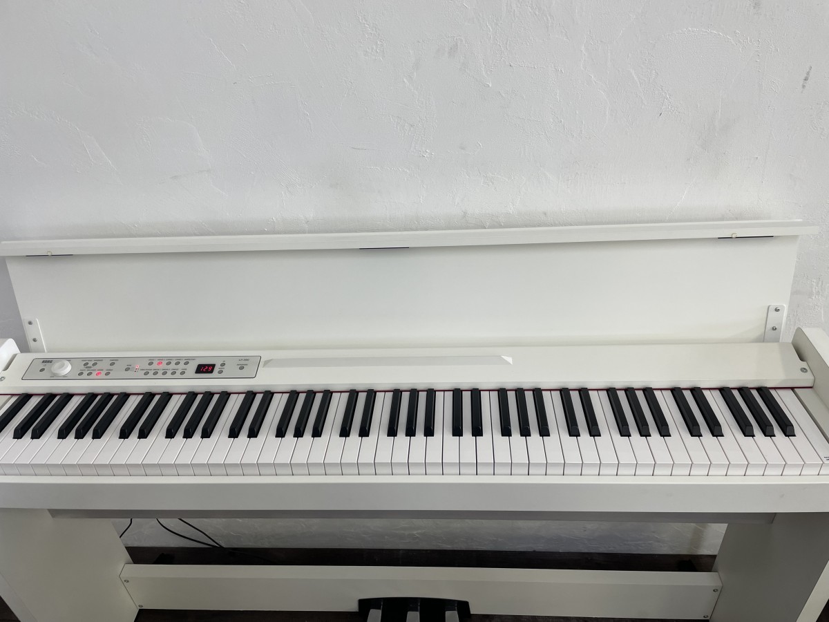 KORG LP-380U WH 2019年製 ホワイト コルグ 電子 ピアノ 88鍵盤 鍵盤 