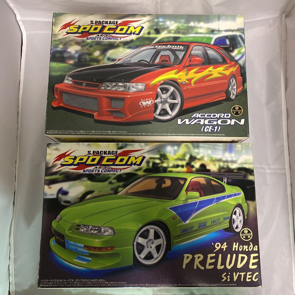新作，定番人気 アオシマ スポコン 2個セット ホンダ アコードワゴン プレリュード 1/24(ホンダ)｜売買されたオークション情報、yahooの商品情報をアーカイブ公開 - オークファン ホンダ