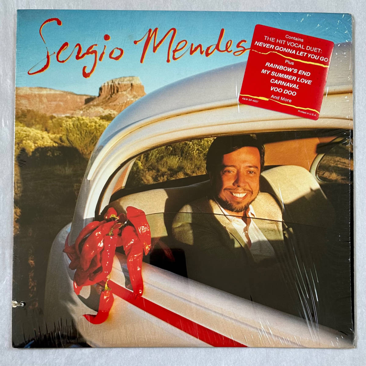■1983年 オリジナル US盤 Sergio Mendes - Sergio Mendes 12”LP SP-4937 A&M Records