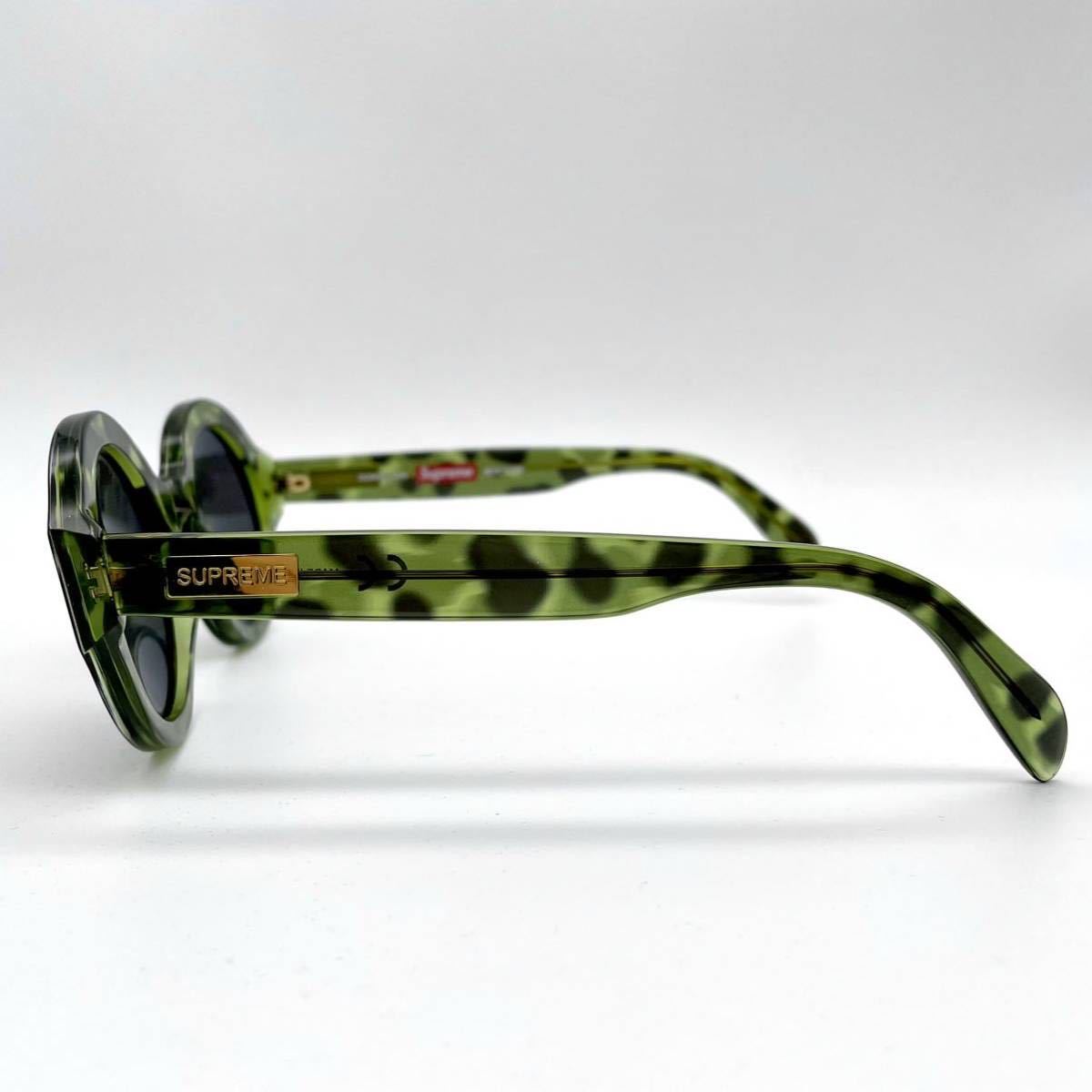 ☆1円スタート☆Supreme Downtown Sunglasses Green Tortoise 