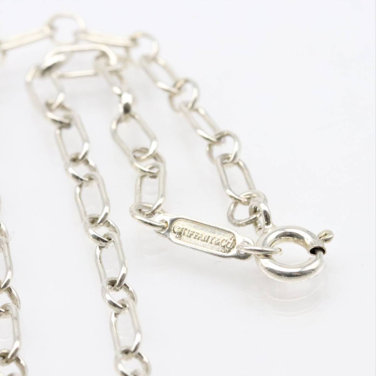 ティファニー 希少チェーン ロングネックレス 60cm シルバー925