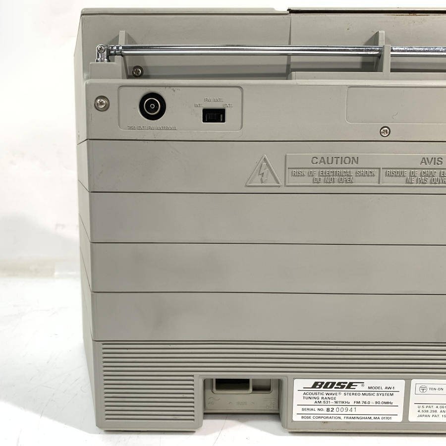 人気定番，安い】 BOSE ボーズ AW-1 ラジカセ ACコード シガーソケット