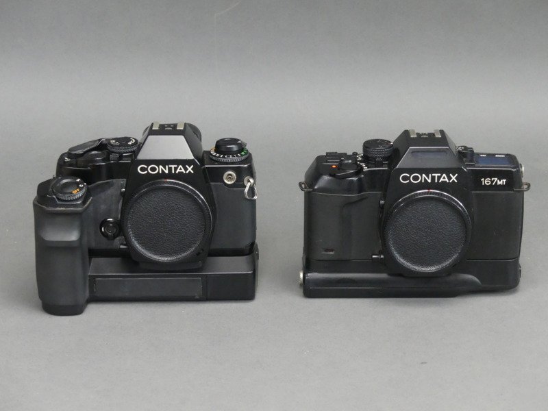 ww164 CONTAX コンタックス 167MT 159MM モータードライブ フィルム
