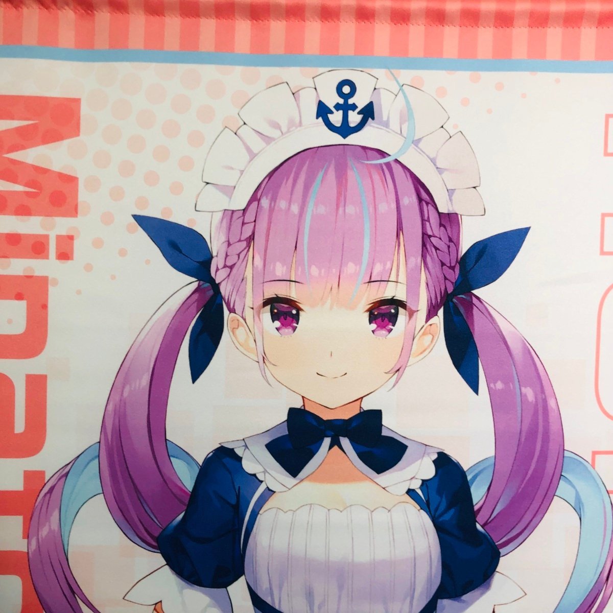 湊あくあ character1 B2タペストリー ホロライブ あたらしく