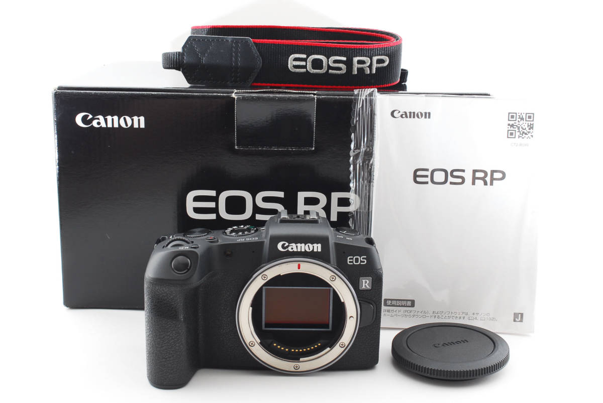 Canon EOS RP ボディ 元箱付き ☆元箱あり☆ Canon キヤノン EOS RP ボディ 元箱 取説 ストラップ付