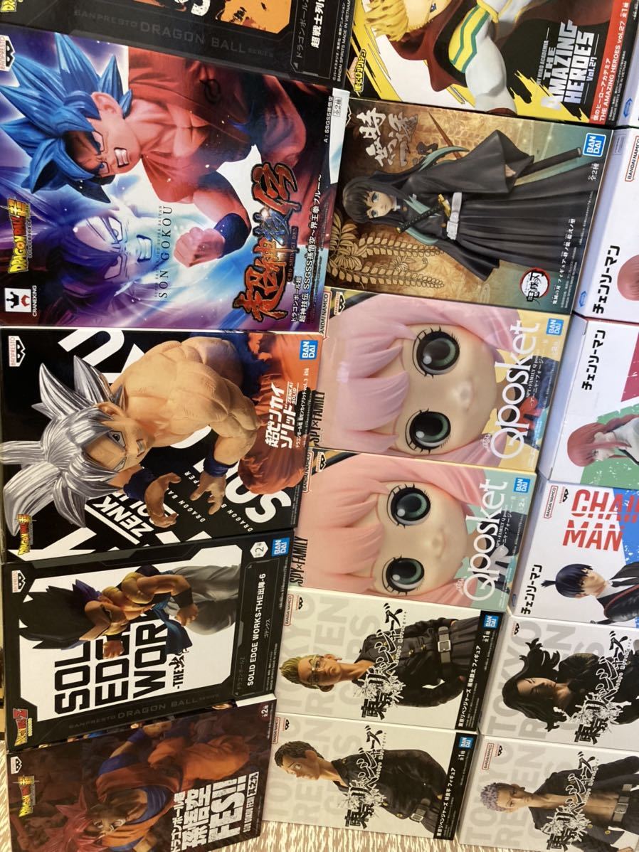 新品フィギュア まとめ売り ドラゴンボール 鬼滅の刃 チェンソーマン 
