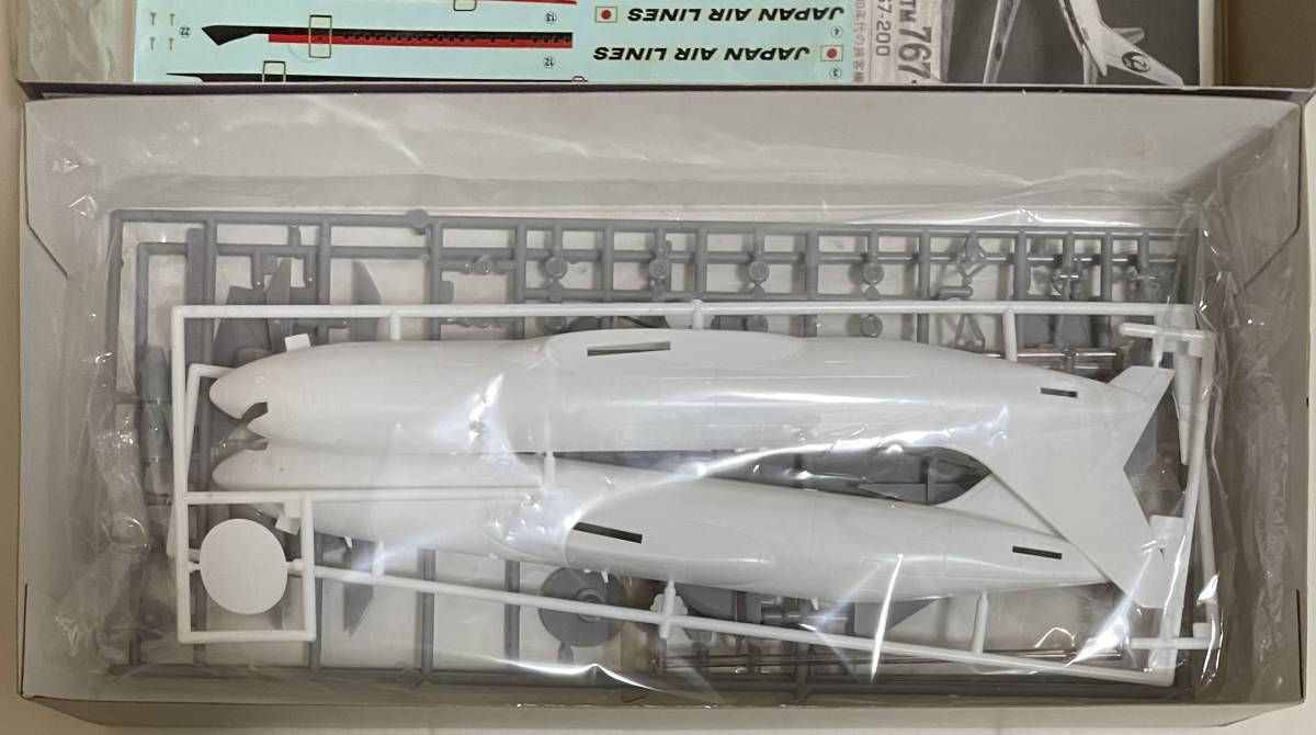 送料350円〜 品 ハセガワ 1/200 JAL 日本航空 ボーイング 767-200 旧