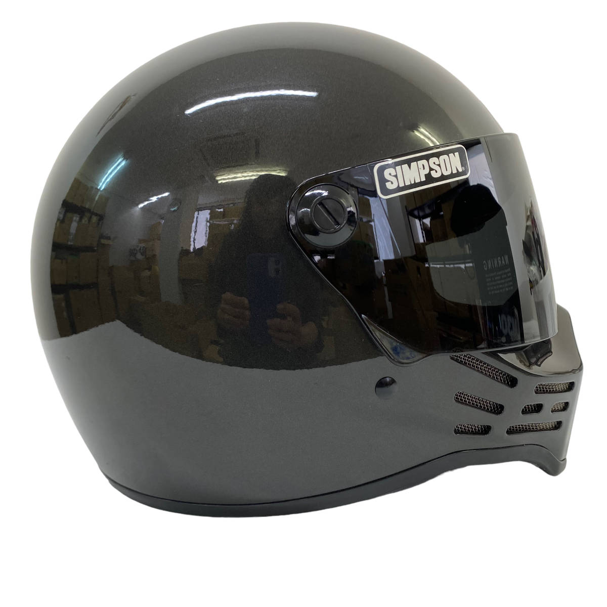 美品】 SIMPSON シンプソン M30 フルフェイスヘルメット スモーク 