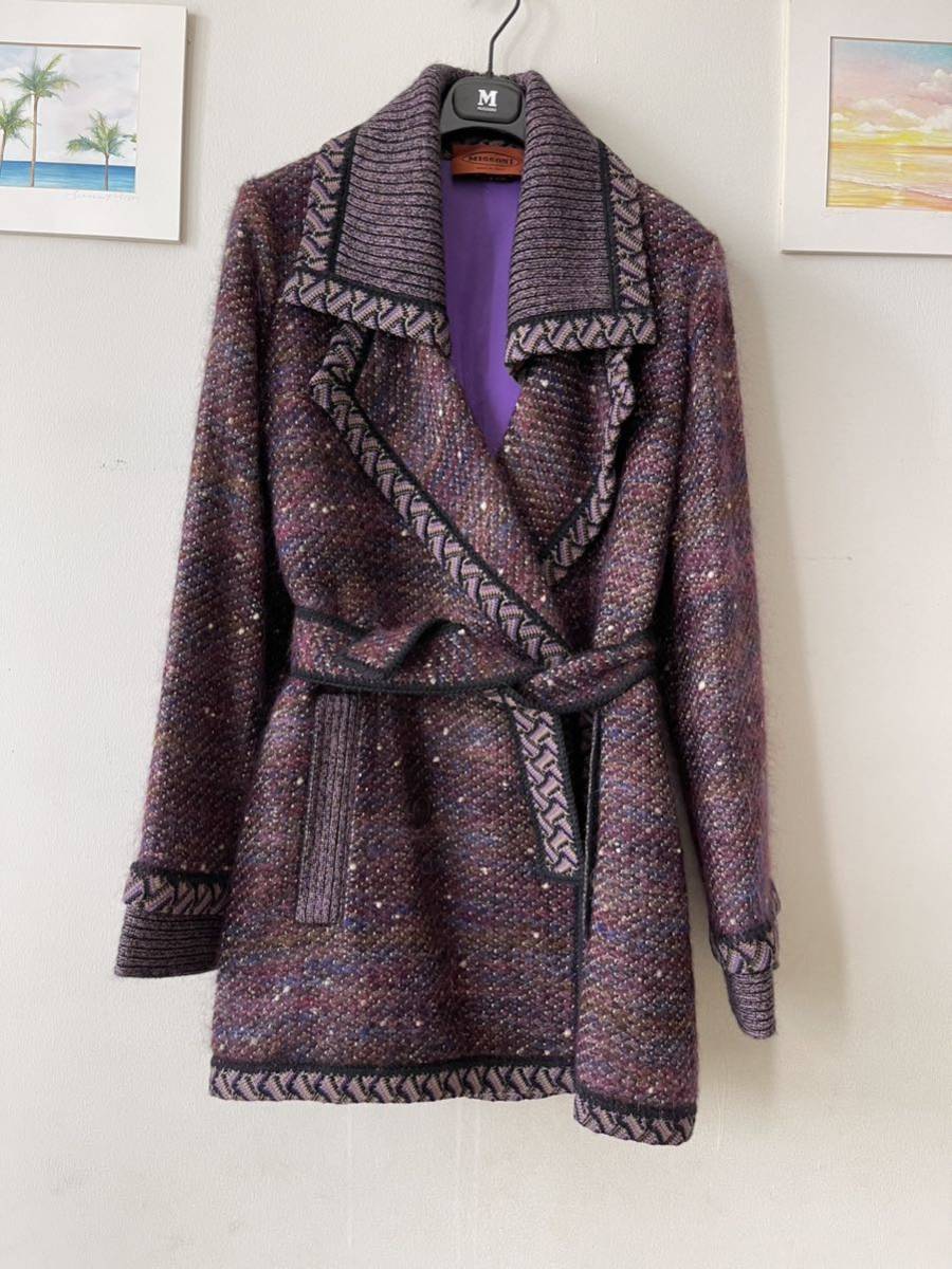 MISSONI MISSONI⁄ミッソーニ通販 ジグザグ無地カーディガン MISSONIの MISSONI MISSONI⁄ミッソーニ通販 ジグザグ無地カーディガン MISSONIの