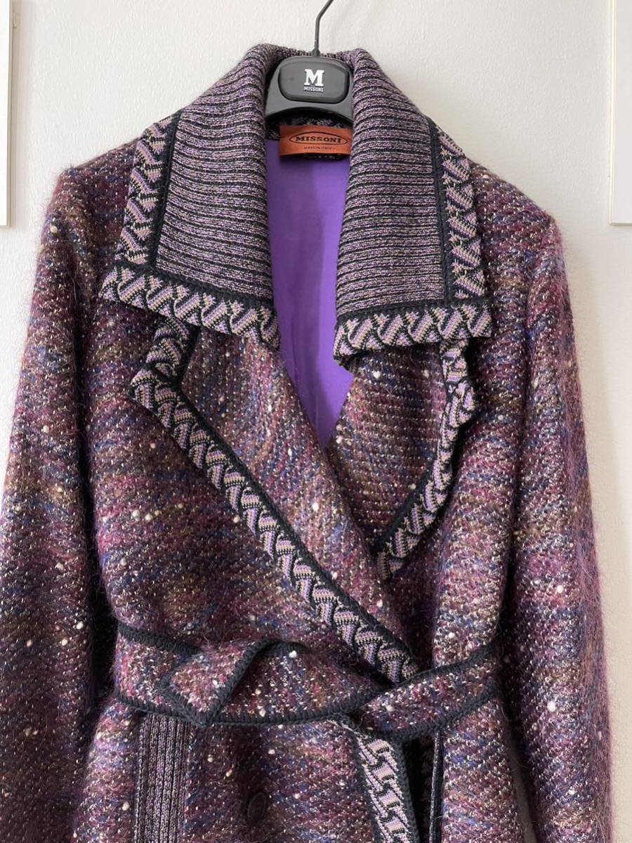 MISSONI MISSONI⁄ミッソーニ通販 ジグザグ無地カーディガン MISSONIの