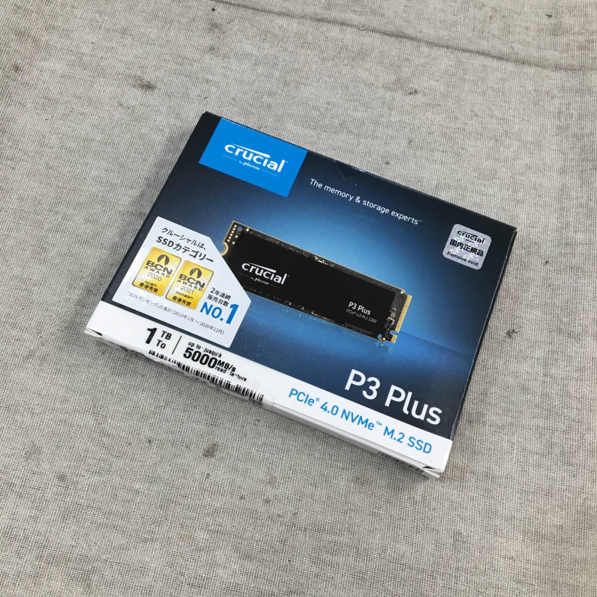 crucial 内蔵SSD P3PlusシリーズM.2 2280 1TB CT1000P3PSSD8JP